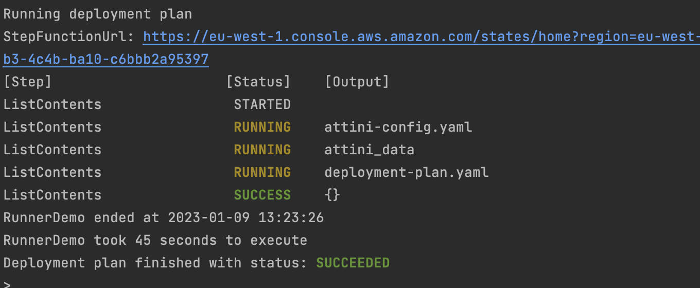 example pass data